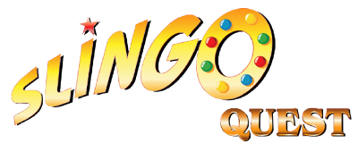 Slingo Quest title screen for Nintendo DS